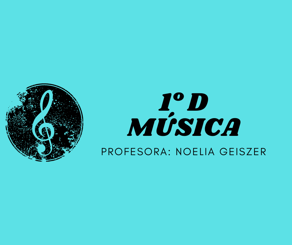 EDUCACIÓN ARTÍSTICA - 1ero Año D