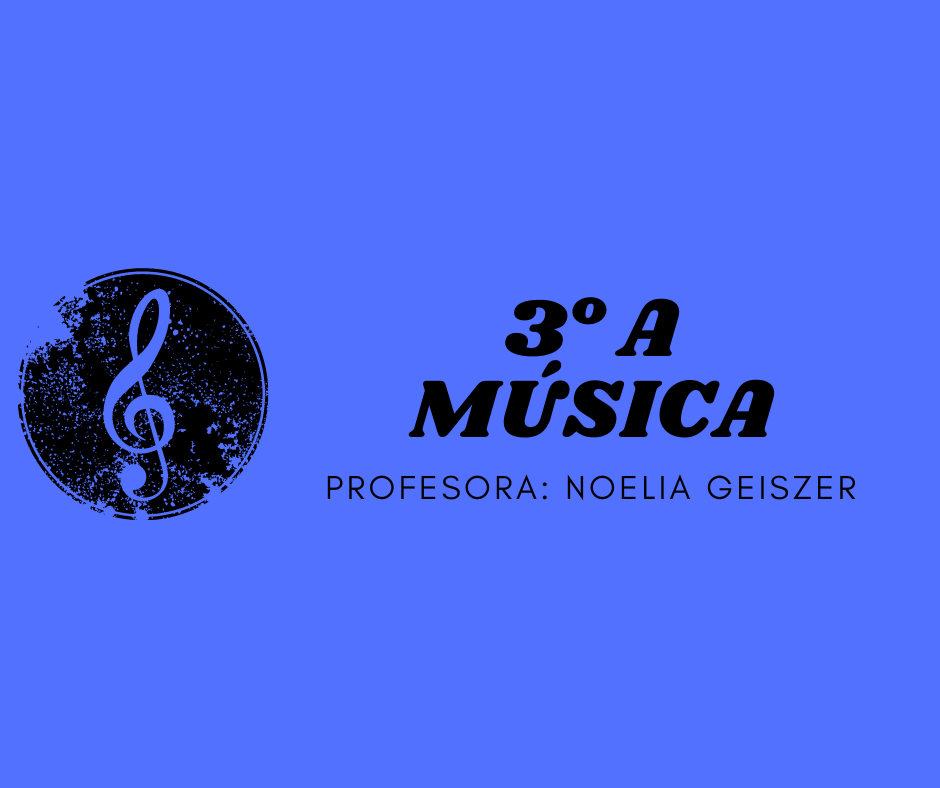 EDUCACIÓN ARTÍSTICA - 3er Año A